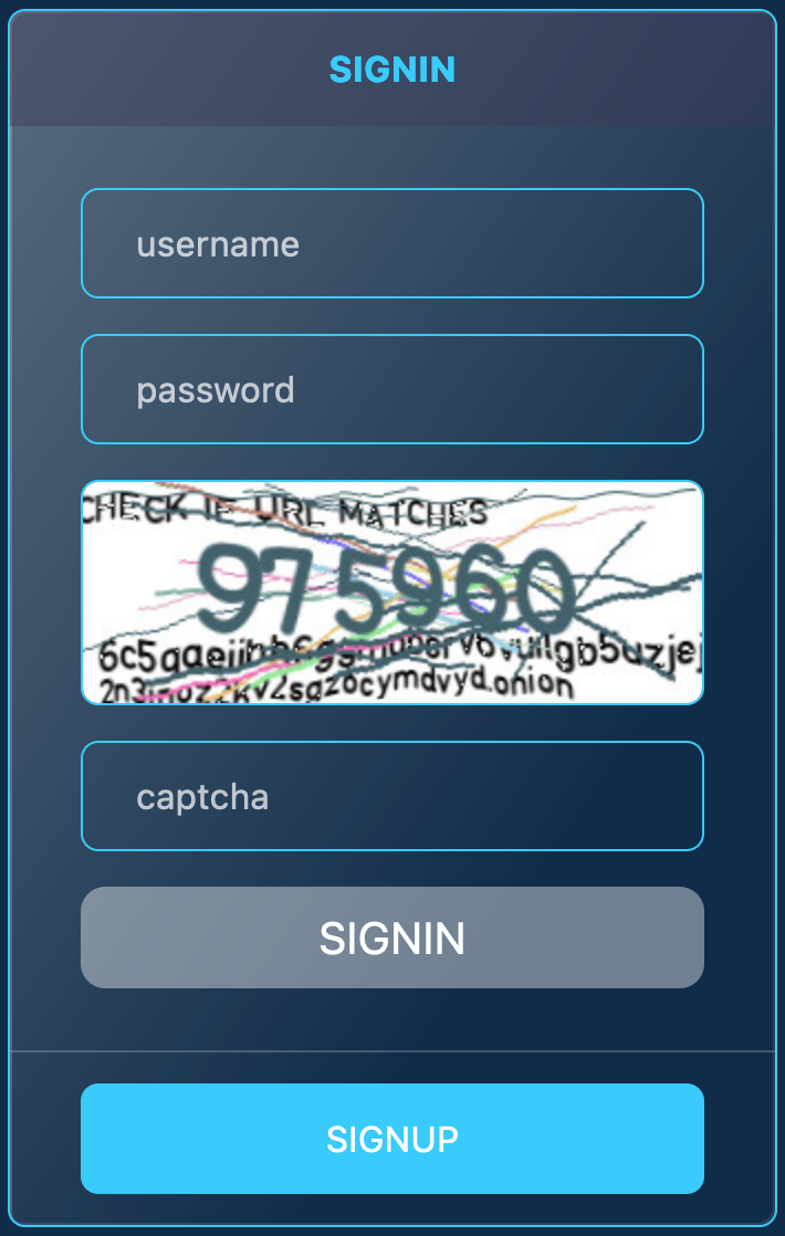 Login Cypher Market